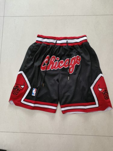 NBA Chicago Bulls Chicago Just don shorts Noir